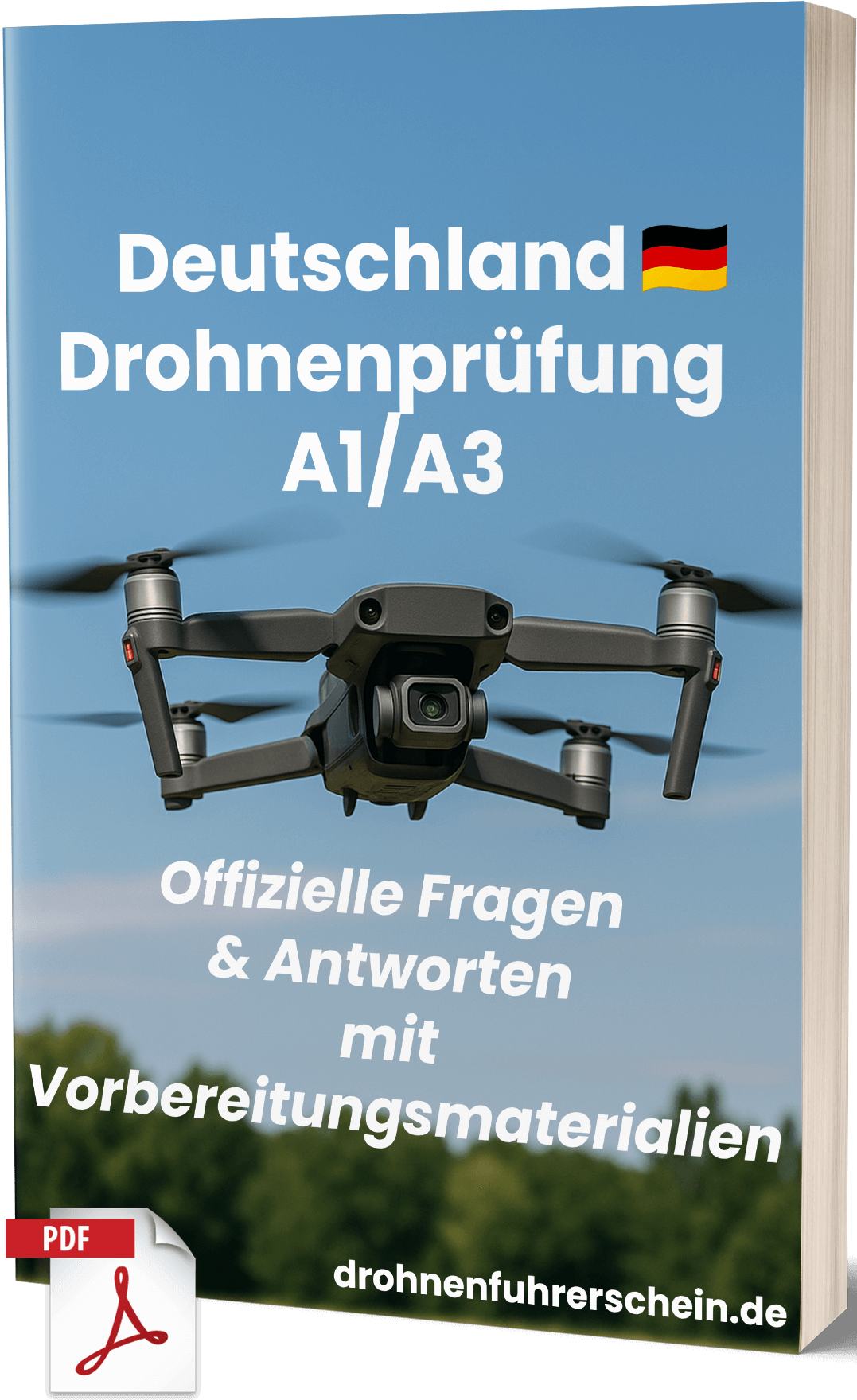 Deutschland A1/A3 Drohnenprüfung – Alle Fragen & Antworten für Drohnenführerschein – Bild 1