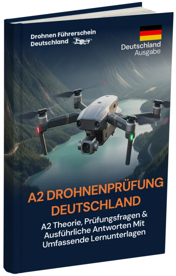A2-Drohnenprüfung Deutschland – Vertiefte Theorie, umfassende Lernunterlagen & über 500 prüfungsnahe Fragen und Antworten